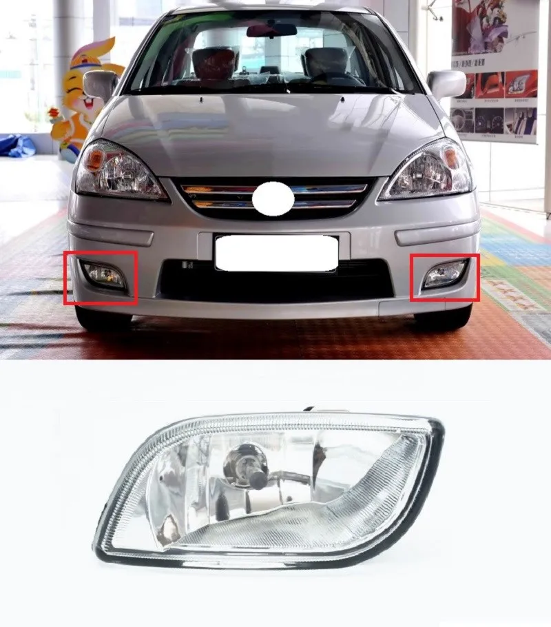 Lofty Richy For SUZUKI Sx4 2007-2012 sedan For Suzuki Aerio/Liana 2002-2007 Front Bumper Fog Light Day Light Driving Fog Lamp