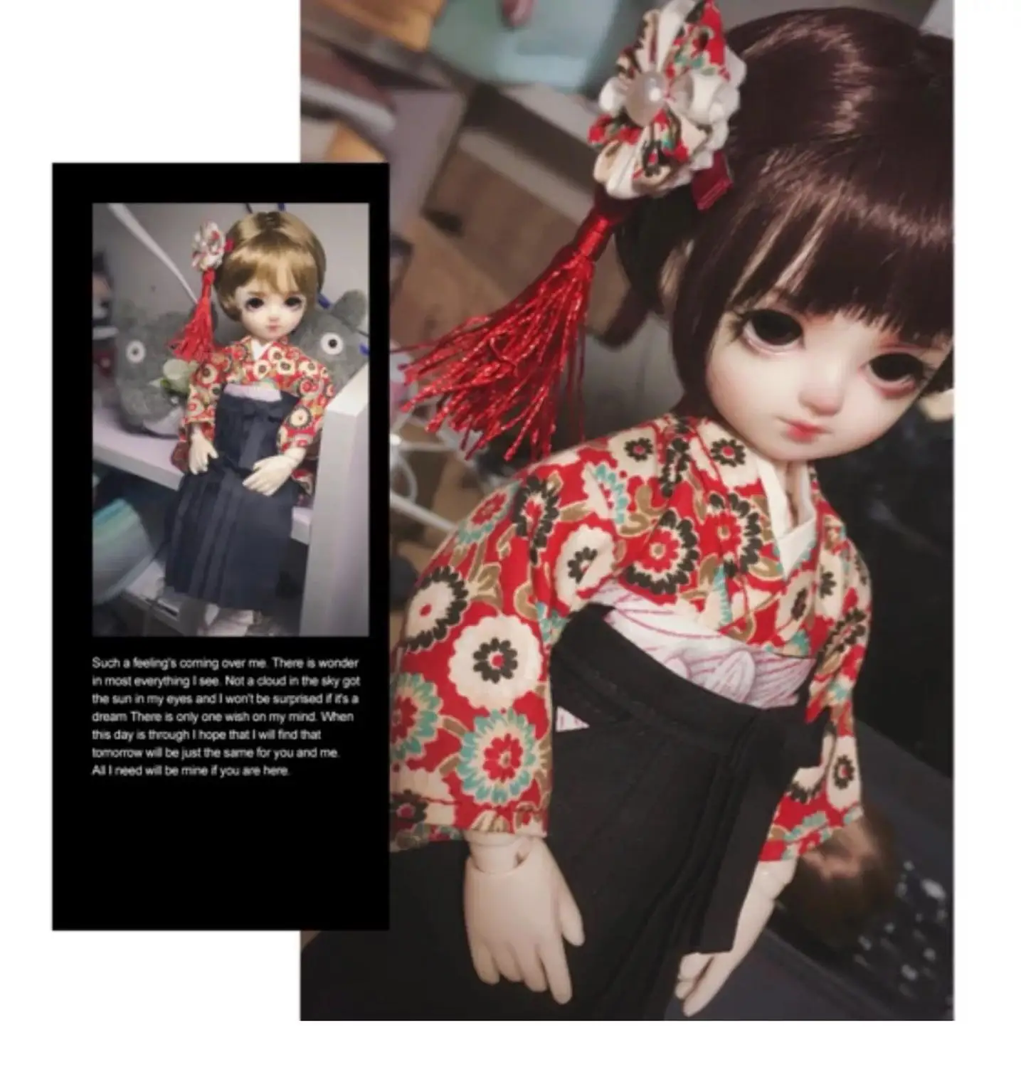 OB11 blyth 1/6 1/8 1/4 1/3 BJD ubrania akcesoria starożytny kostium japońskie kimono yukata dla BJD/SD silne wujek lalki C0440