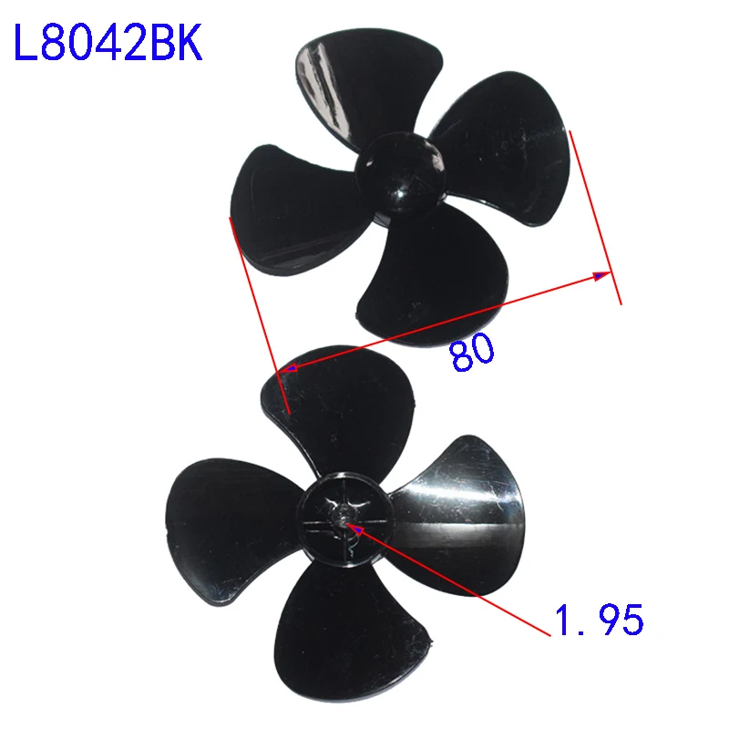 30pcs propeller fan leaf plastic rc car robot ship four  six axis aircraft diy toys parts model accessories baby toy for childre