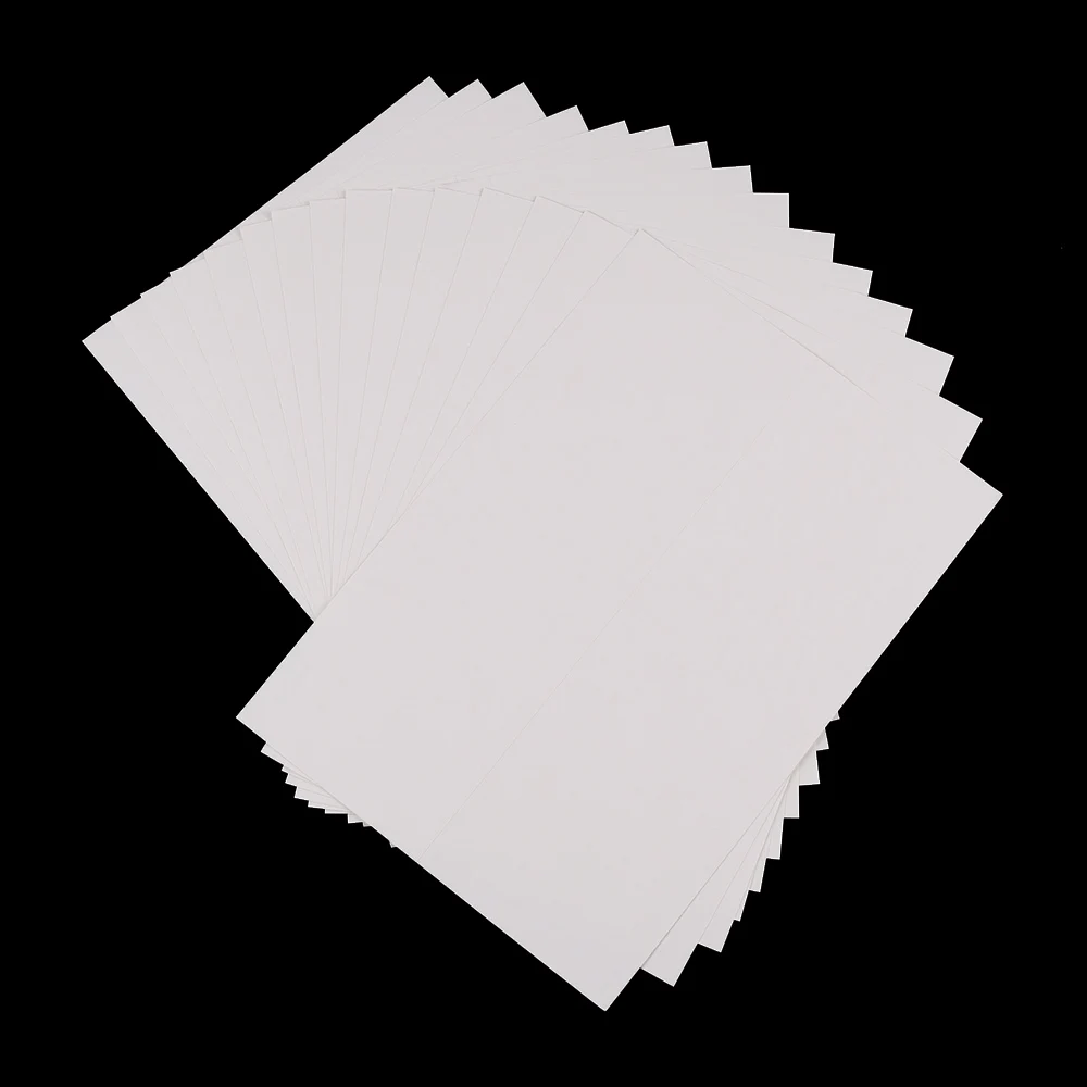 5 Sheets A4 Self Adhesive Sticky White Stickers Multifunction Blank Labels for Inkjet Laser Printer Office School Supplies