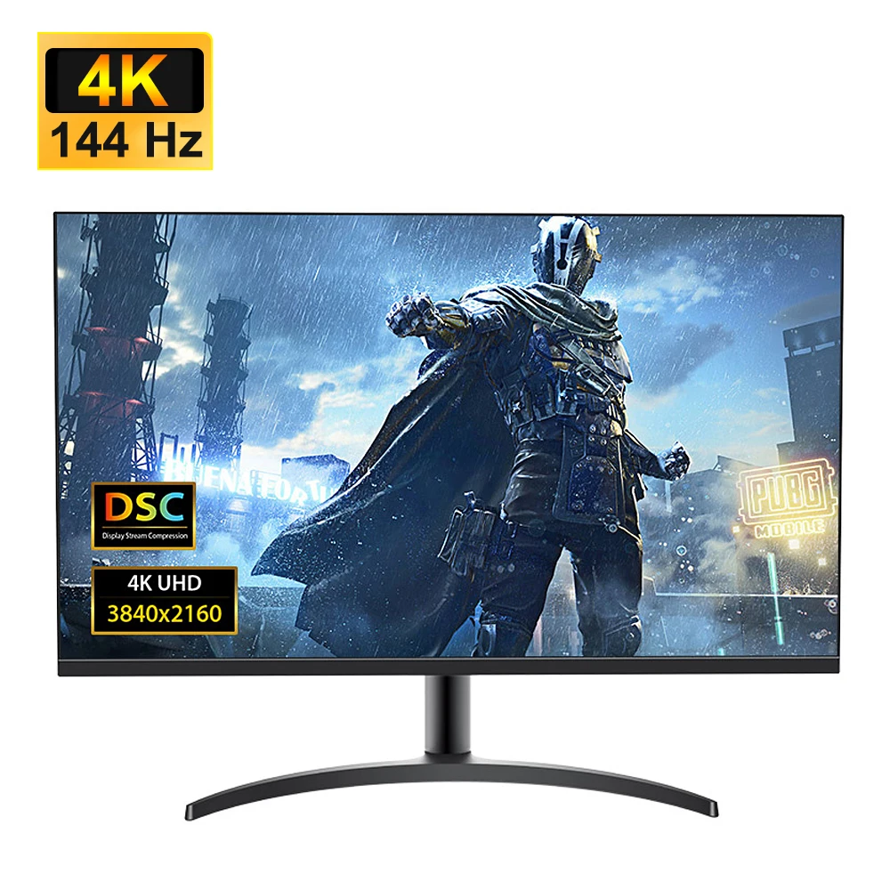 

32" Computer Monitor 4K 144Hz 1080P 75Hz IPS Gaming 1ms Response Adaptive-Sync VESA 100*100 Mounting 178° 100%sRGB HDMI 2.1