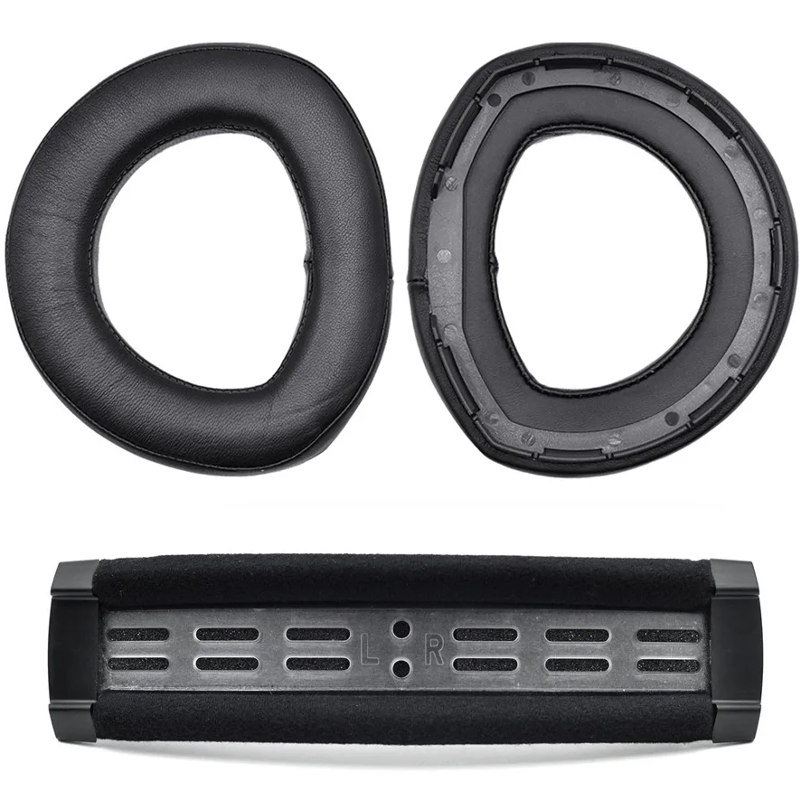 Replacement Ear Pads Headband With Earpads Earmuffs for Sennheiser HD800 HD800s Headphone