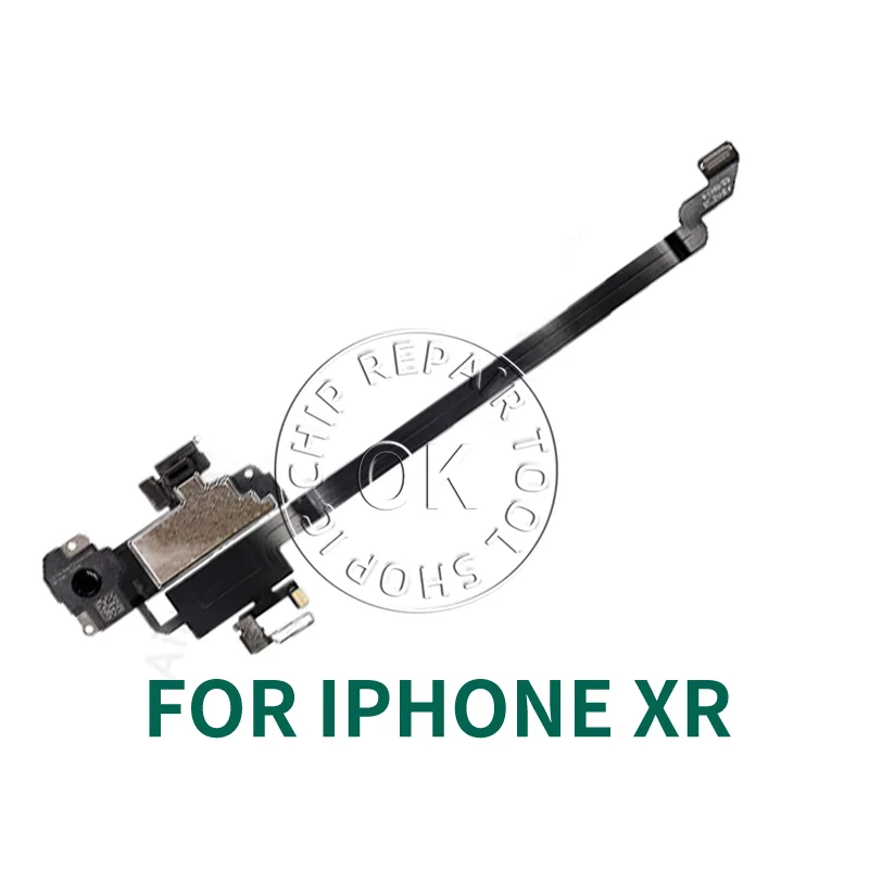 Original Ear Earpiece Flex Cable For iPhone X XR Xs 11 11 Pro Max Sensor Proximity Small Earphone Ear Speaker with Phone Face ID image 3