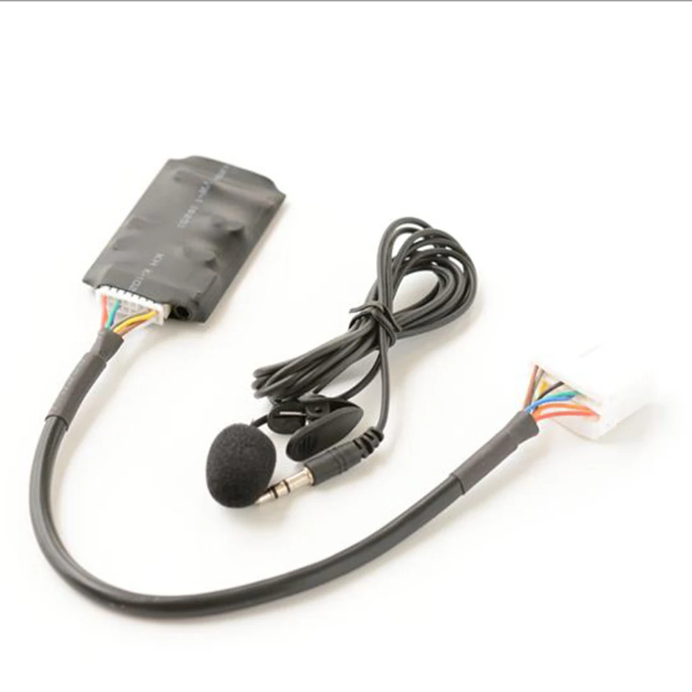 Bluetooth Interface Adapter Music Aux Module with Microphone For Honda Accord Odyssey