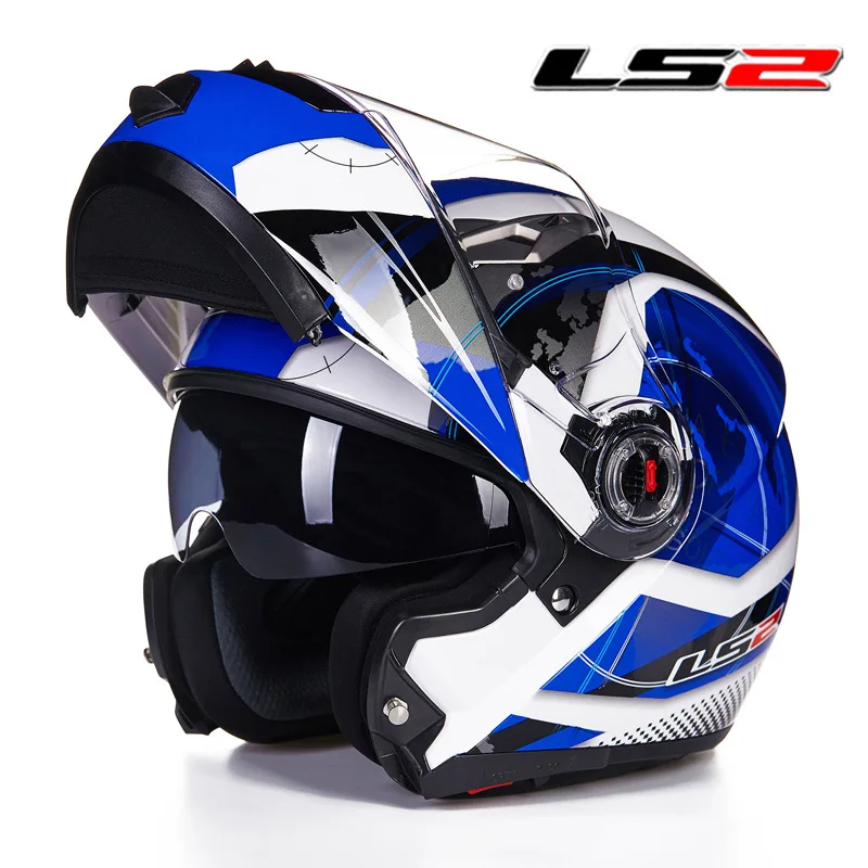 

Original LS2 FF370 Full face Flip helmet Capacetes de Motorcycle Helmet Full Face helmet Motorbike Men Racing Casque Moto Casco