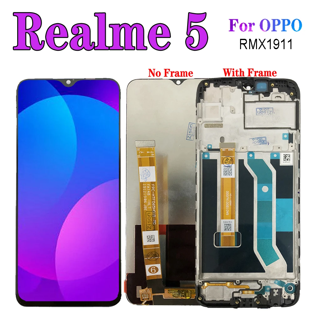 تقرير ونصيحة حول شاشة LCD لجهاز OPPO Realme 5 بحجم 6.5 بوصة (نموذج FPC HTF065H019)