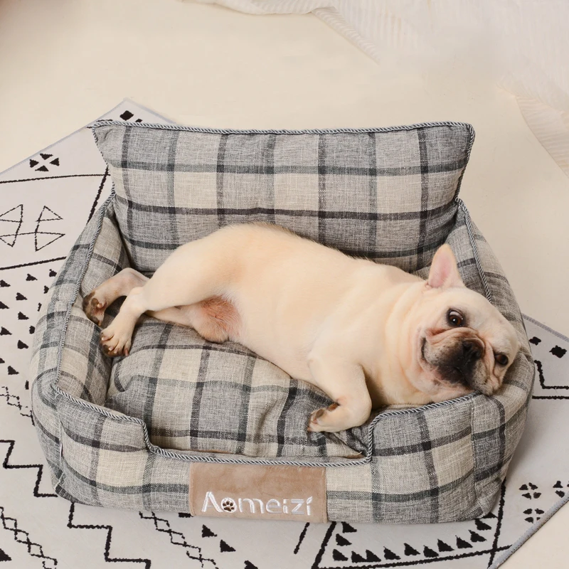 Big Dog Bed Removable Pet Sofa Bed For Small Medium Big Dogs Washable Cat House Mats Soft Pet Sleeping Beds Dog Accessories 3