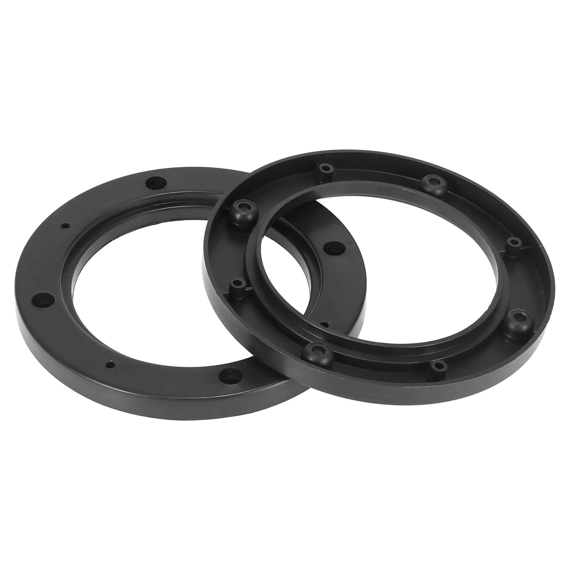 Uxcell 4 Stück 4 Zoll Auto schwarz hohl Universal Lautsprecher Spacer Montage Spacer 92 mm ID