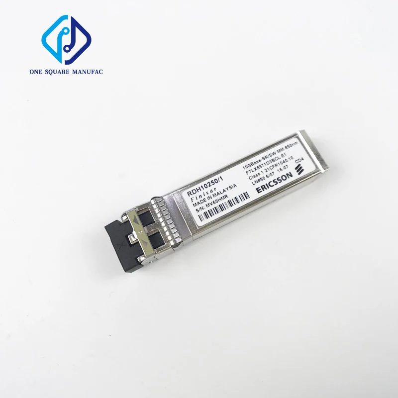 ERICSSON RDH102 50/1 FTLX8574D3BCL-E1 10G 850nm 0.3km SR Single-Mode SFP Optical Fiber Transceiver