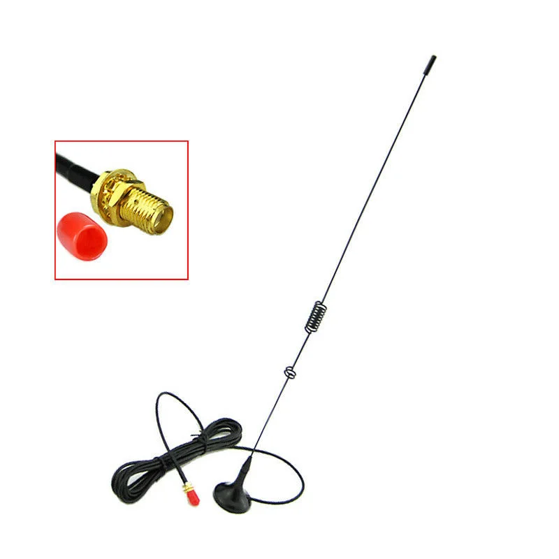 Car Antenna Nagoya UT-106 VHF UHF Dual Band SMA-Male/SMA-Female Magnetic HF Vehicle Mounted Antenna For Baofeng UV-5R 888S Radio