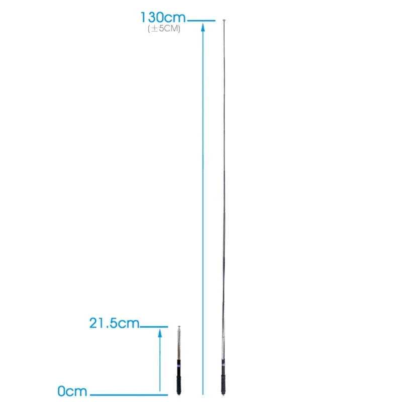 103cm NA-777S Rod Antenna VHF 136-174MHz High Gain SMA-F Telescopic Antena for -Baofeng UV-9R plus UV9R plus UV-5R UV-82