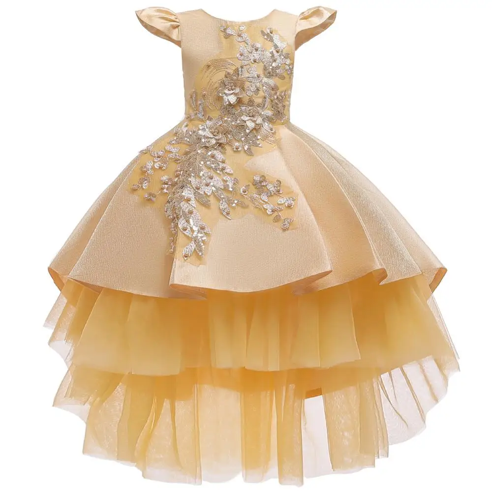 Girls Dress Wedding Birthday Party Gown Kids Dresses For Girls Costume Girls Elegant Princess Dress Children Clothing vestidos