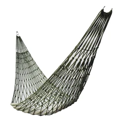 Portable Outdoor Sport Hammock, Outdoor Camping Hammock Mesh Net for Garden Beach Yard Travel Garden Swing Hanging Bed