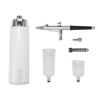 Portable Spray Pump Pen Air Compressor Set for Art Painting Tattoo Craft Cake Spray Model Beautiful Airbrush Kits