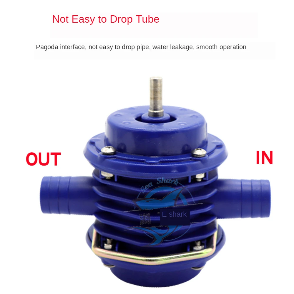 Heavy Duty Self-Priming Hand Electric Drill Water Pump Home Garden Centrifugal Tool