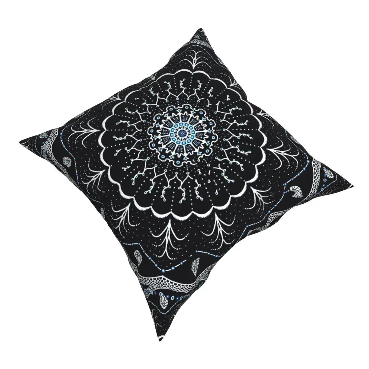 Mandala Pillowcover Home Decor Pattern Bohemian Boho Cushions Throw Pillow for Car Polyester Double-sided Printing Gift Idea