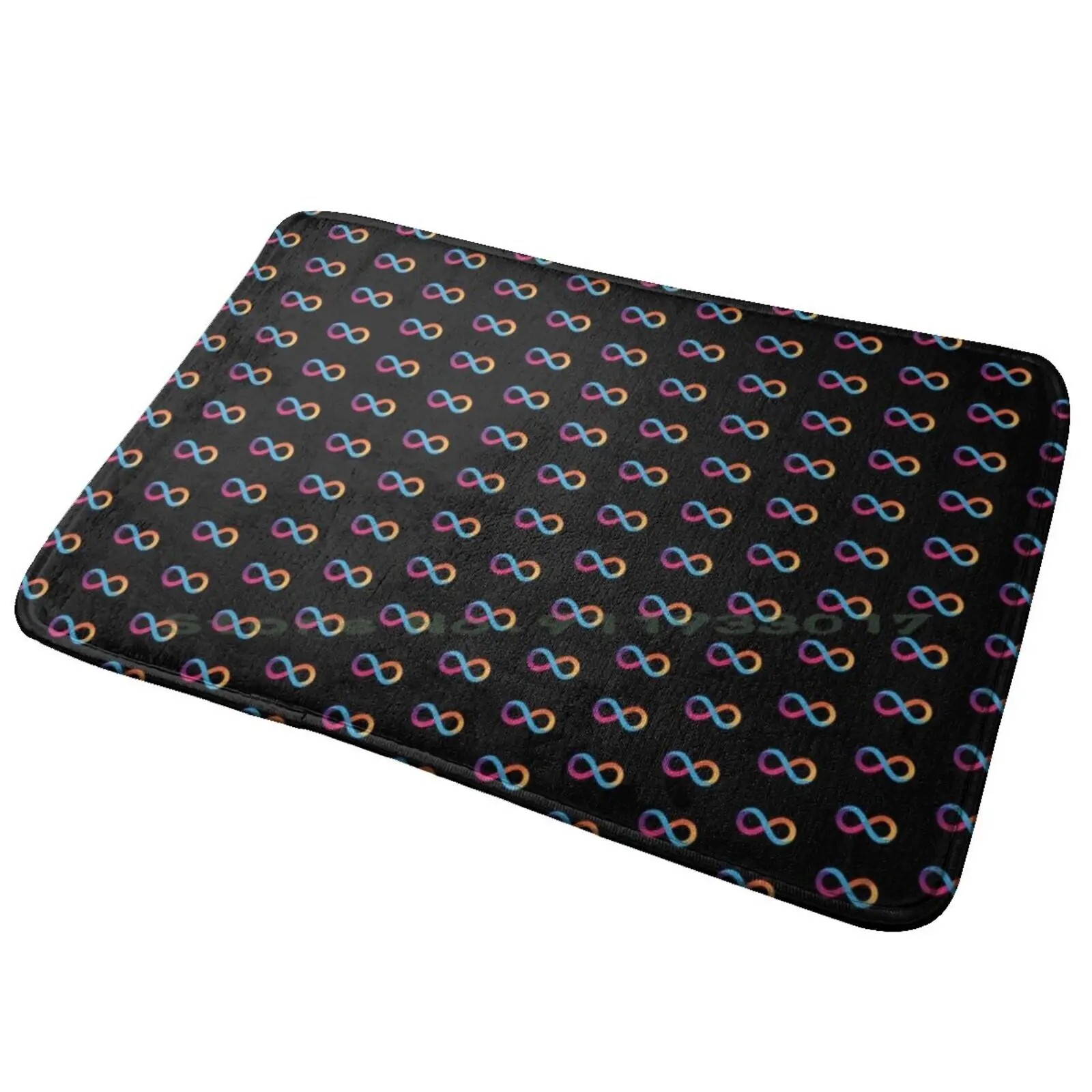 Internet Computer Cryptocurrency Entrance Door Mat Bath Mat Rug Shiba Inu Crypto Shib Crypto Anti-Slip Bedroom Kitchen Foot Mat