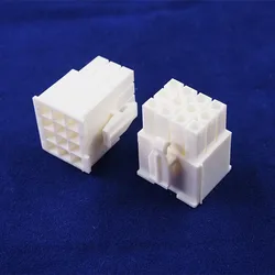 10pcs Receptacle Housing 3x4 Position 12 Pin Connector 4.14 mm 0.163