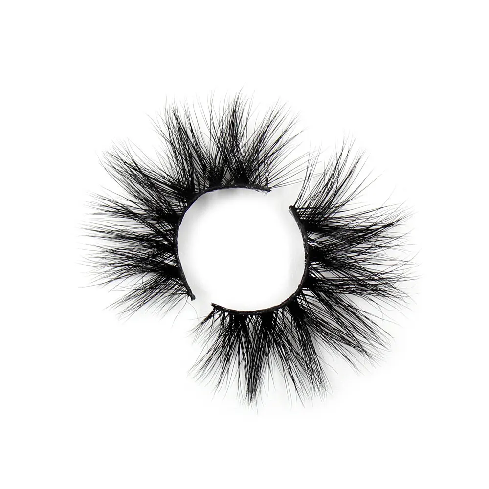 LEHUAMAO Eyelashes 3D Lashes 25mm Mink False Eyelashe Fluffy Soft Eyelash Dramatic Makeup Lashes Mink 3D Lash Natural Long G05