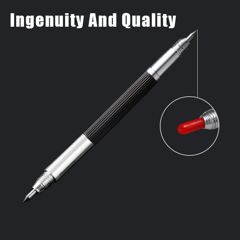 Glass Ceramic Marker Pen Double-headed Tile Glass Cutting Machine Construction Tool Accessories Machine Pen Glass Knife Scriber