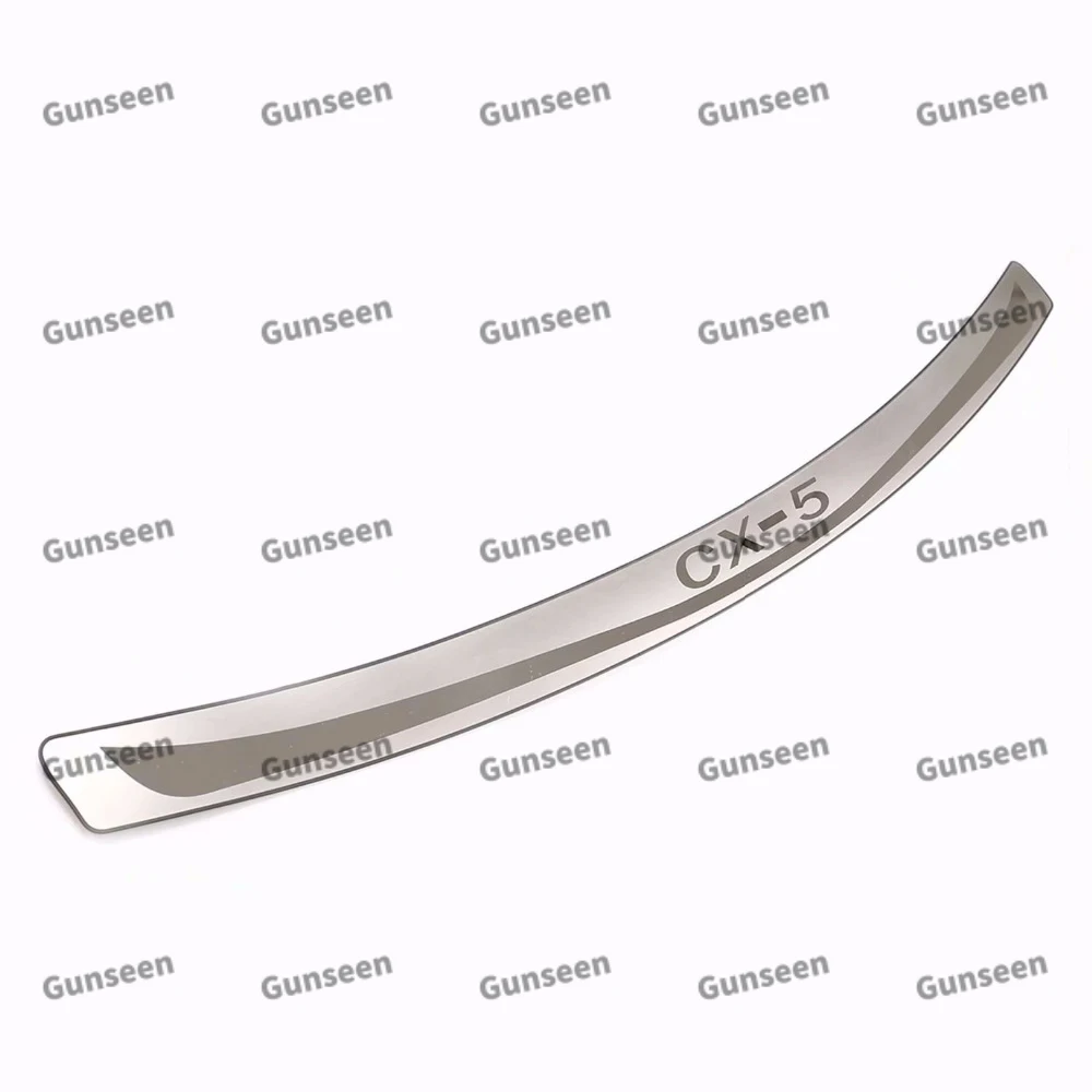 For CX5 Trunk Trim Car Stainless Steel Rear Bumper Protector Door Sill Cover Auto Sticker Styling Accessories 2013 2016 2023