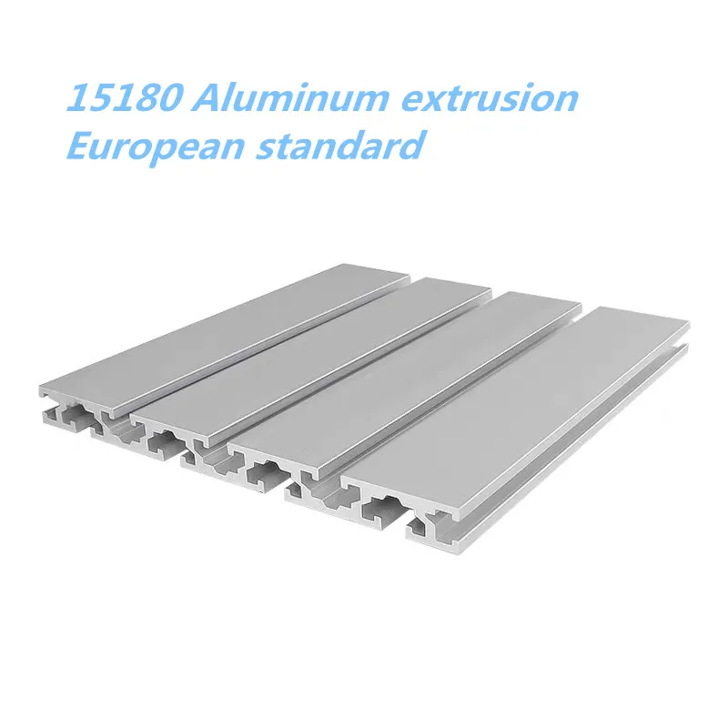 2021 promotion European standard 15180 2.4mm thickness extruded aluminum profile aluminum alloy frame for CNC builde