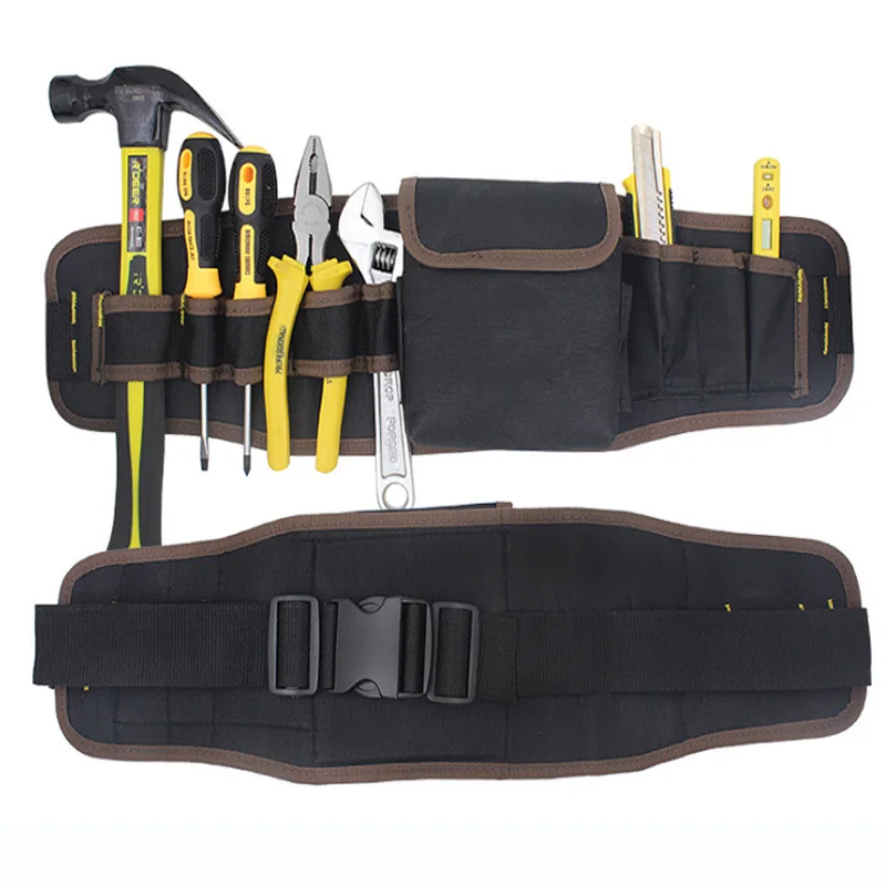 Canvas Tool Bag/Multi-Function/Waist Bag/Waterproof And Wear-Resistant/Electrician Maintenance Waist Bag/Shoulder Bag