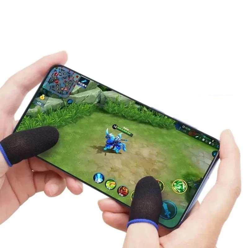 ใหม่นิ้วมือเกมสำหรับ PUBG เหงื่อป้องกัน-Scratch Sensitive เกม Touch Screen Finger Thumb ถุงมือ