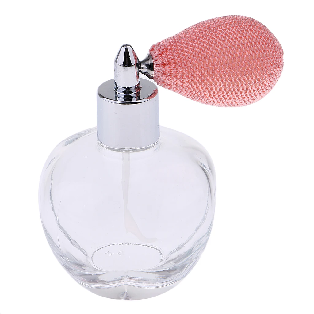 Crystal Art Vintage Style Empty Refillable Perfumes Bottle with Atomizer Tassel Spray 100ML Perfect Gift for your Friends