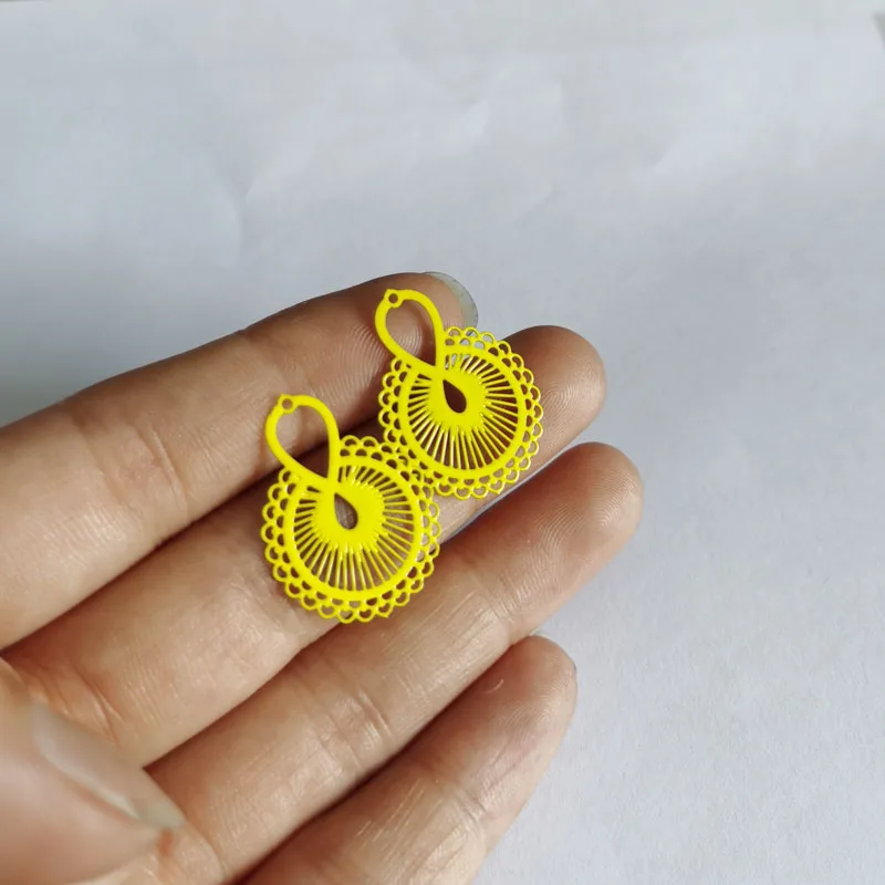 50 Stück AC9764 20*19mm Infinity-Ohrring-Anhänger, Liebes-Infinity-Charms, Verbinder, DIY-Schmuckzubehör – Detail 14
