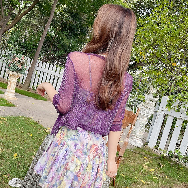 Purple Black Grey Bolero Women Shrugs For Women Summer Ladies Lace Bolero Femme Cardigan Wedding Jackets Bridal Wrap Shawlss