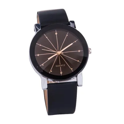 Mannen Vrouwen Lederen Band Lijn Analoge Quartz Dames Horloges Mode Paar Horloges Voor Liefhebbers Vrouwen Horloges Merk Luxe