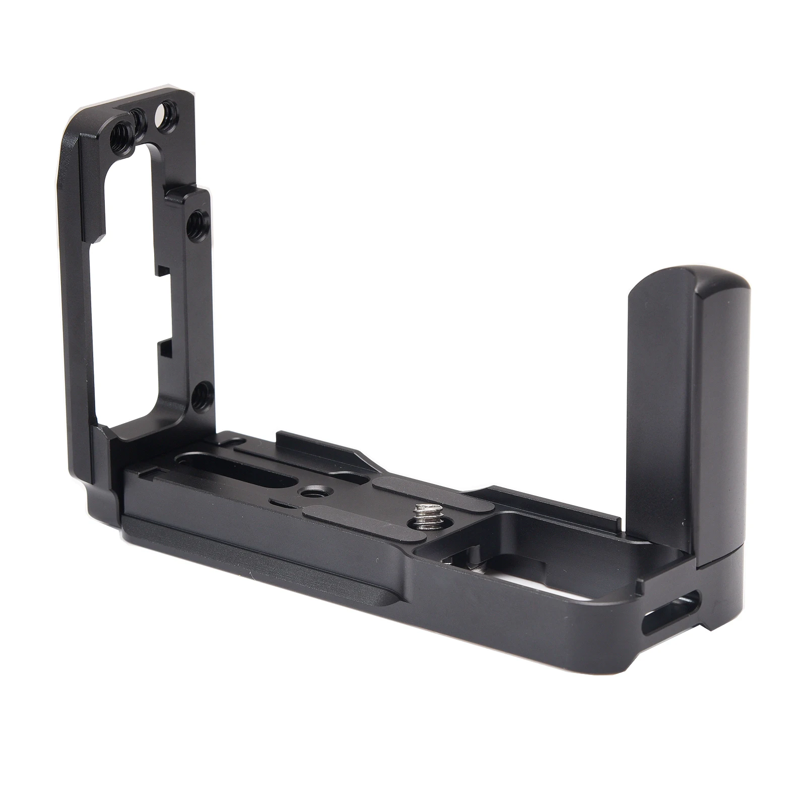 Pegangan Pegangan Dasar Penyangga Pelat L Rilis Cepat untuk Kamera Fujifilm Fuji X-E4 XE4 Cocok dengan Tripod Kepala Bola Arca Swiss