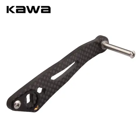 Kawa 낚시 릴 핸들 탄소 섬유 소재 낚시 로커 길이 92mm 구멍 크기 8X5 및 7X 4mm 세트, Abu, Daiw, Shima DIY용