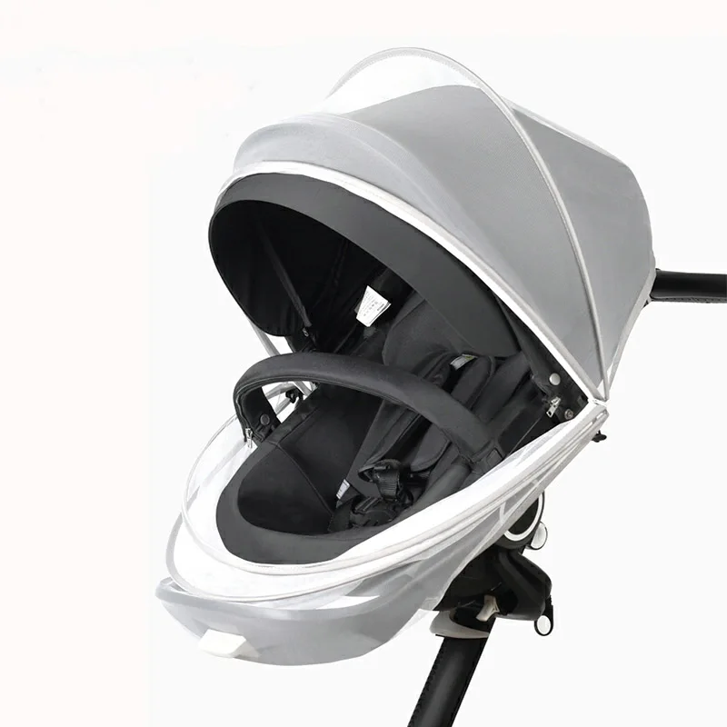 Moustiquaire Pour Dsland Xplory V3 V4 V5 V6 B-BEKO Scoot Série Bébé Trollery Version Personnalisée Avec Double Fermeture Éclair Broderie