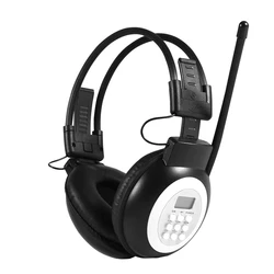 FM Headset Radio Headphone Receiver Large Meeting Conference Simultaneous Interpretation System Radio Headphone