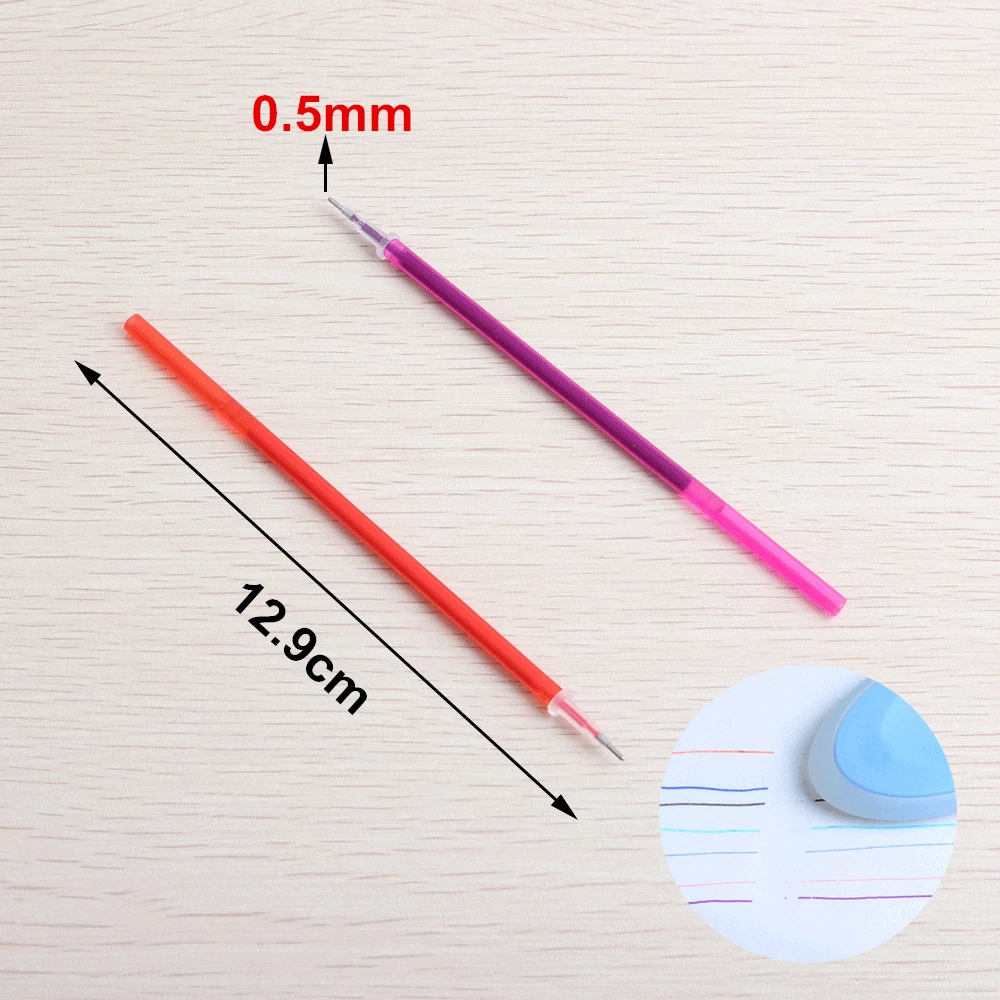 5/8/12/PCS Erasable Pen Refill Magic Gel Pen Set Ink Refills Stationery Blue Gel-Ink Erasable Pens For School Office supplies