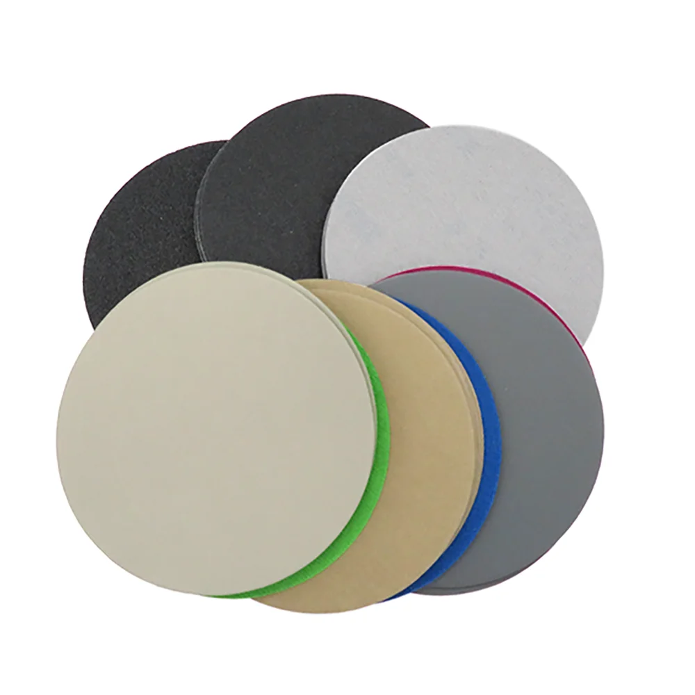 20pcs Sanding Disc Wet Dry Sandpaper Assortment 60-10000 Grit Waterproof Abrasive Paper With Hook&Loop Sanding pads 25 to 150mm