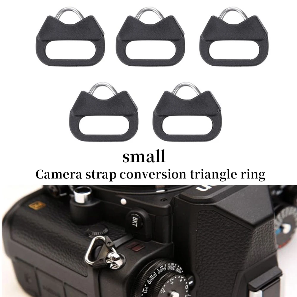 Camera Strap Adapter Ring Triangle Metal Ring Fuji XT30 T20 XT4 X100V Sony A7R3 A7R4 A6100 A6600 Canon Nikon SLR Conversion Ring