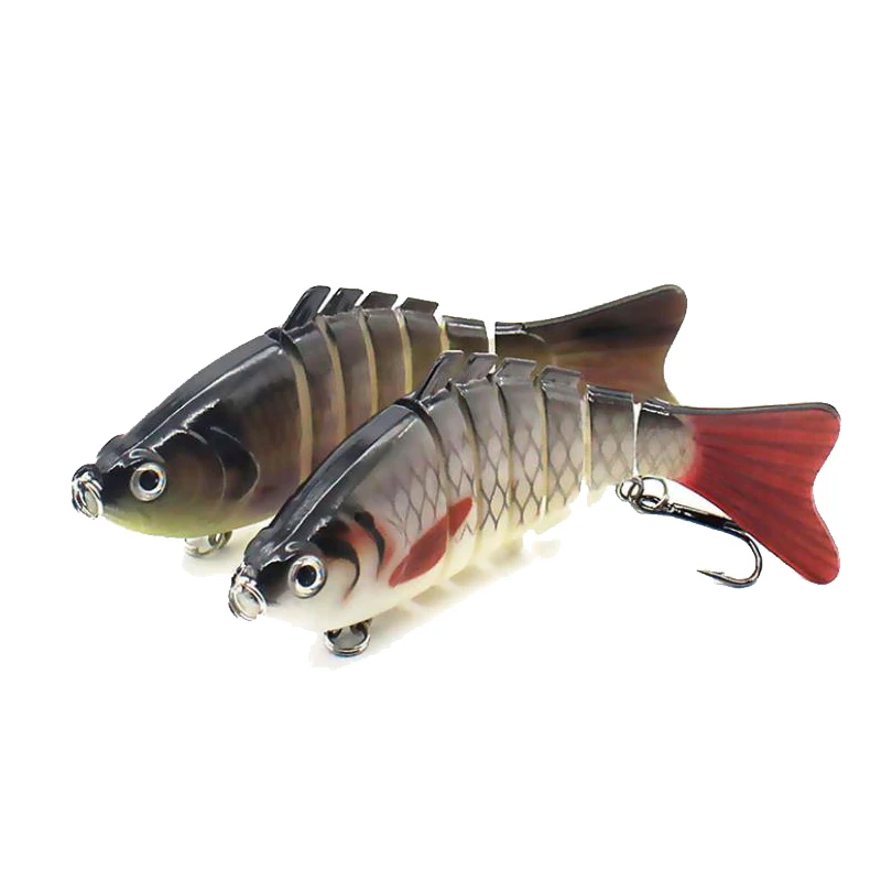 

Lifelike Multi Jointed Fishing Lure Freshwater and Saltwater Crankbaits Swimbaits Topwater Hard Lure Bait for Trout Perch Pike