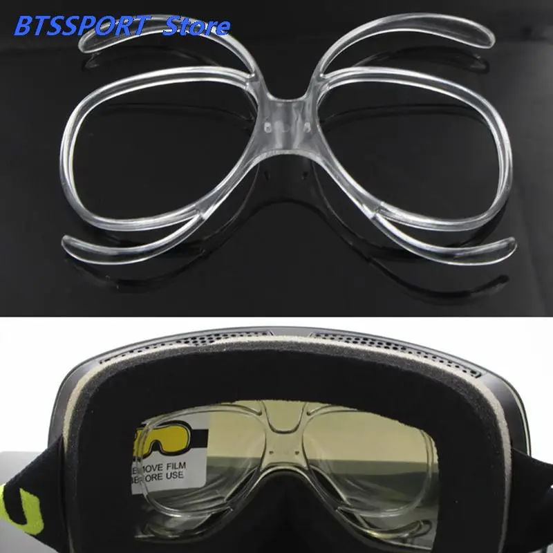 Ski Goggles Myopia Frame Insert Optical Adaptor Flexible Prescription Frame