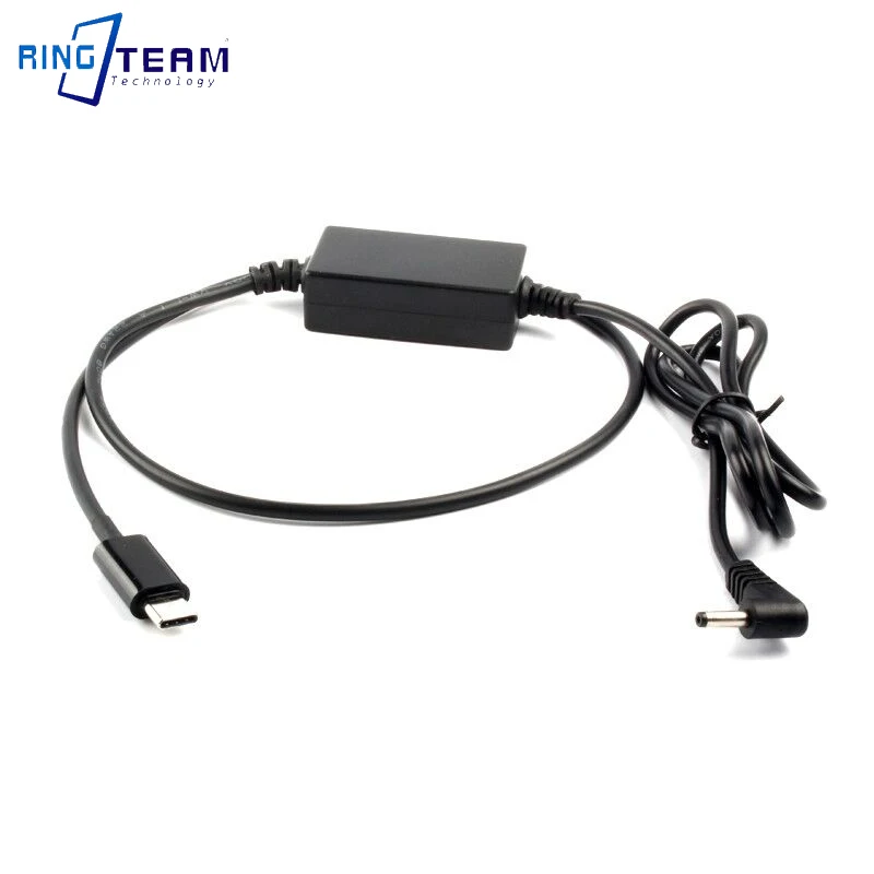 PD Type C to DC 3.0*1.1mm Male Cable for DC Coupler DR-E5 DR-E8 DR-E10 DR-E12 DR-E15 DR-E17