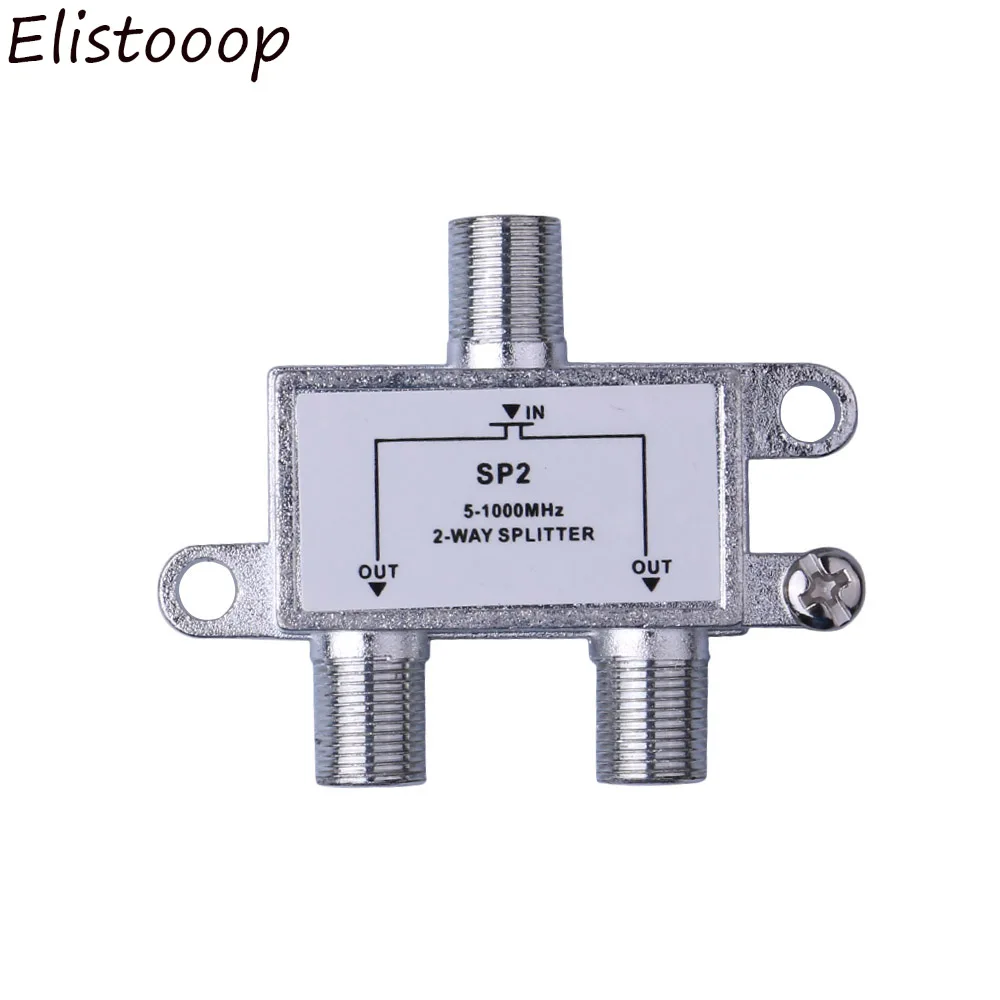 2 في 1 المزدوج Sat Diplexer مقسم الأقمار الصناعية التلفزيون إشارة خلاط الأقمار الصناعية Sat محوري الموحد كابل الفاصل التبديل الجلاد