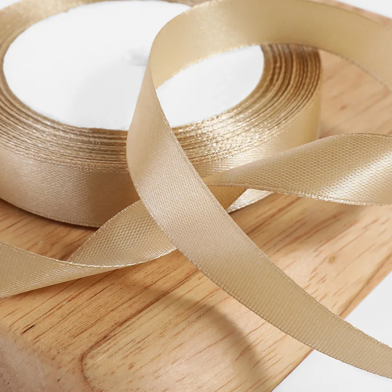 22 meters/Roll Satin Ribbons for Wedding Birthday Party Gift Wrapping Christmas Halloween Festival DIY Crafts Ribbon 6mm-50mm