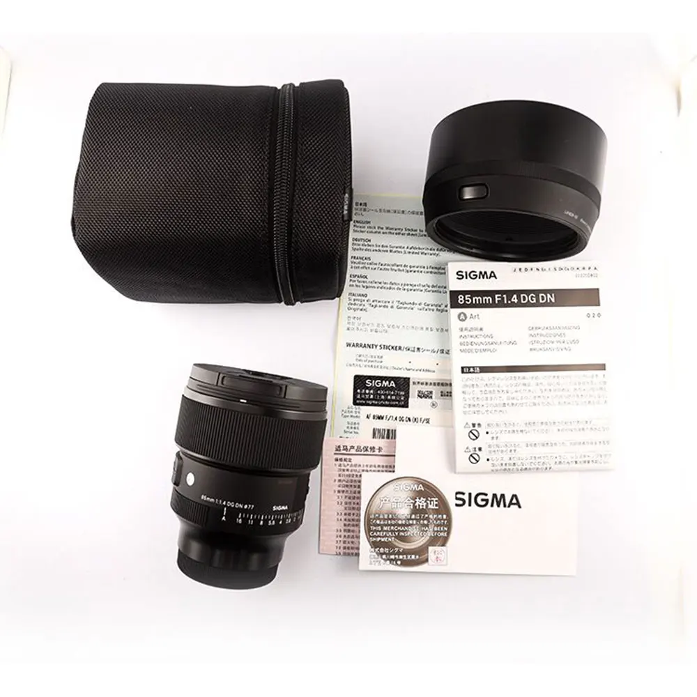 Sigma 85mm F1.4 DG DN Art Lens for Sony E mount