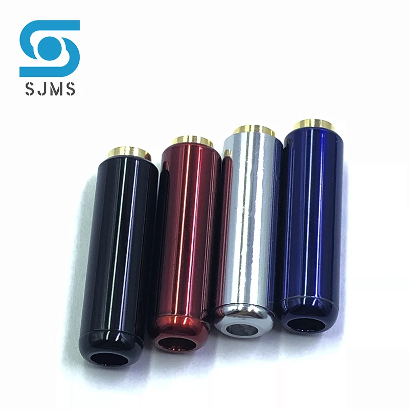 Gold Plated Copper 3.5mm 4 Pole Stereo Female Jack Audio Plug for Headphone Earphone Soldering DIY Mini Connector Audio socket