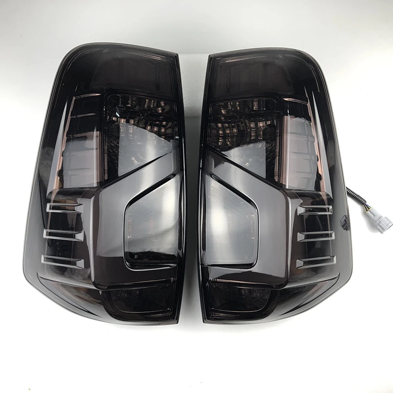 REAR LED TAIL LIGHT FOR NISSAN NAVARA NP300 2015-2020 SMOKE BACK LAMPS