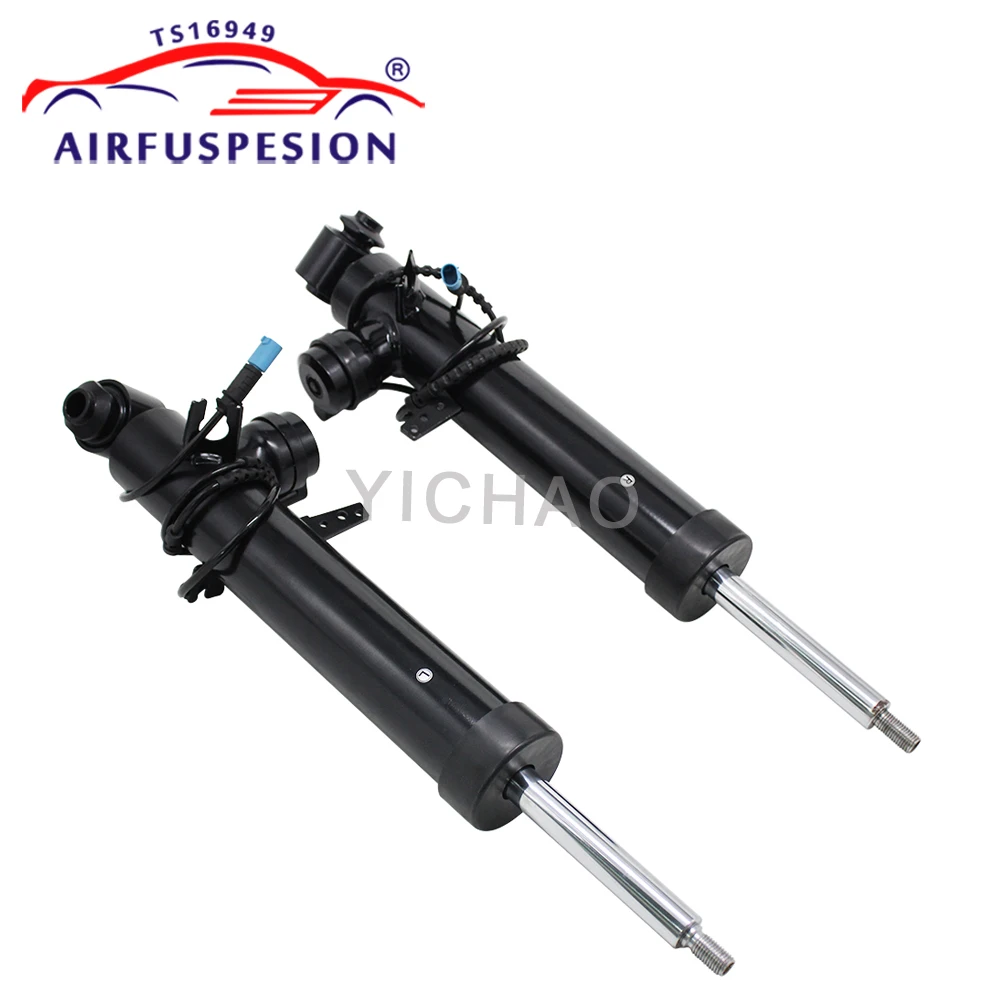 Pair Rear Air Ride Strut Suspension Shock Absorber For BMW X5 F15 X6 F16 2014-2018 37106875087  37106867867  37106875088