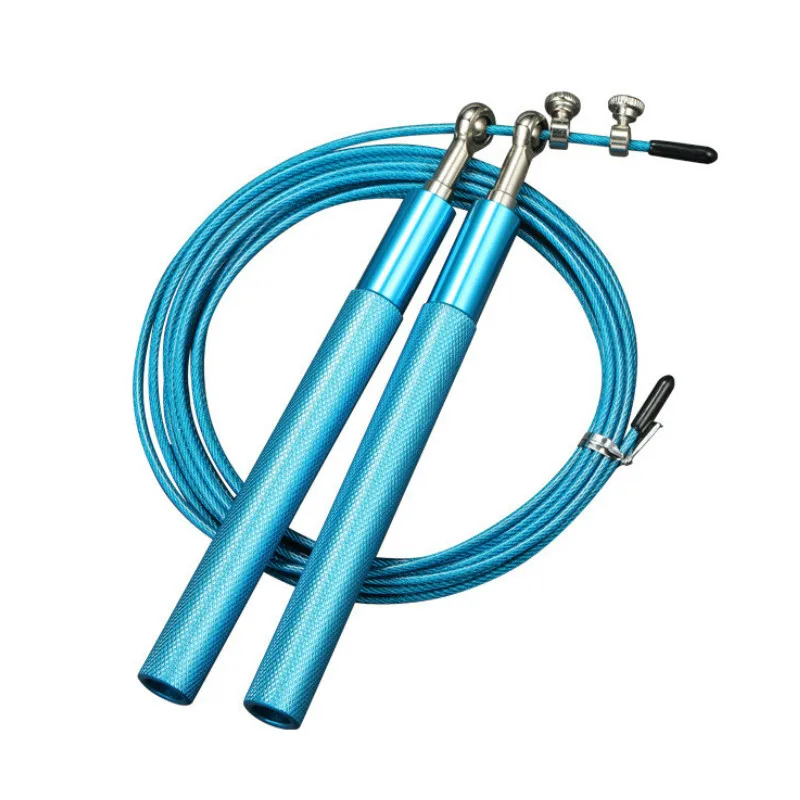 

Speed Jump Rope Adjustable Fitness Skipping Ropes Exercise Workout Boxing MMA Training Crossfit Gym Equipment for Home Unisex