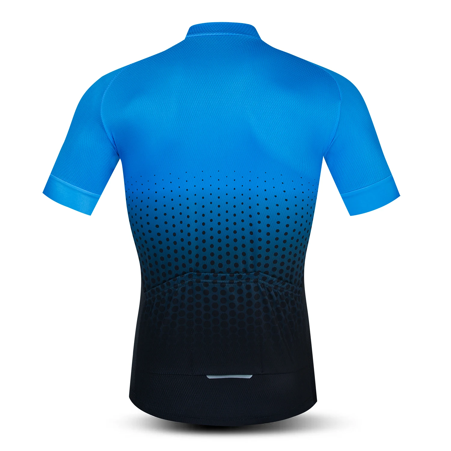 Men Cycling Jersey Summer Short Sleeves Quick Dry Road Bike Clothing MTB Ropa Ciclismo Triathlon Uniform Sportwear Blue Maillot